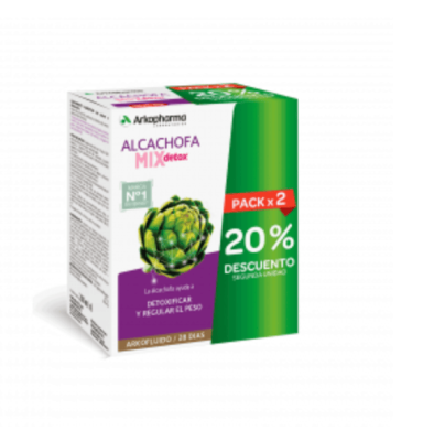 ARKOFLUIDO Alcachofa Mix Detox 280 mlx2