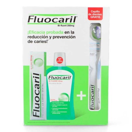  Fluocaril Pack Pasta 125+Colutorio+ Cepillo 
