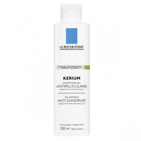  La Roche-Posay Kerium Champú Caspa Grasa 200 ml 