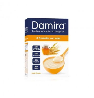 DAMIRA 8 Cereales Miel 600 gr