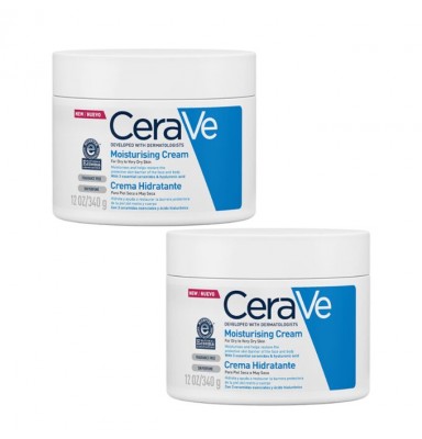 CERAVE DUPLO CREMA HIDRATANTE 2X340 ML