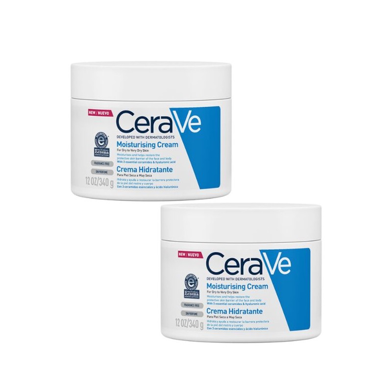 CERAVE DUPLO CREMA HIDRATANTE 2X340 ML