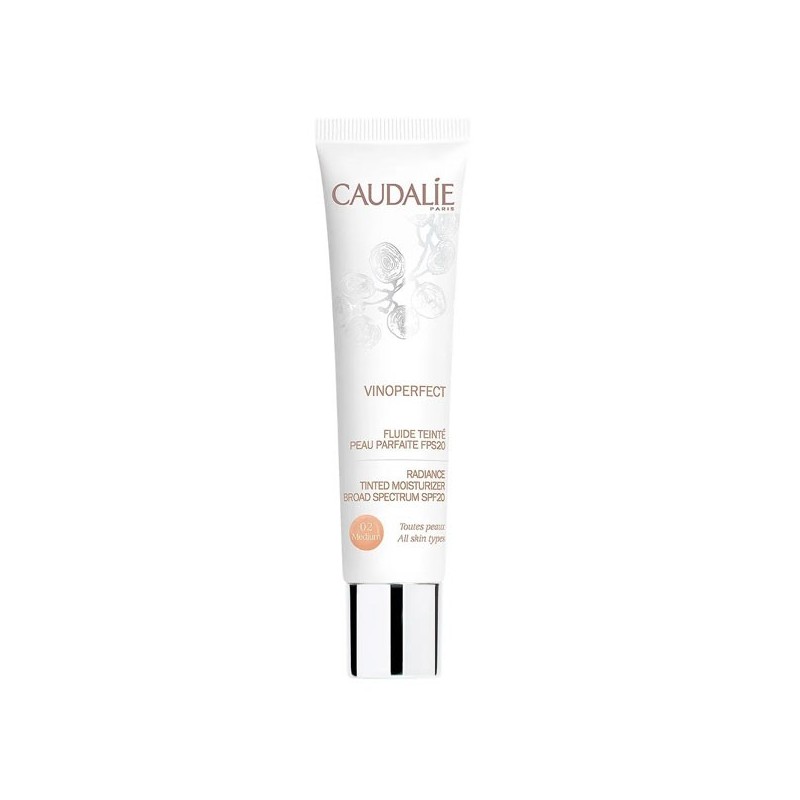 CAUDALIE VINOP FLUIDO COLOR FPS20 MEDIUM