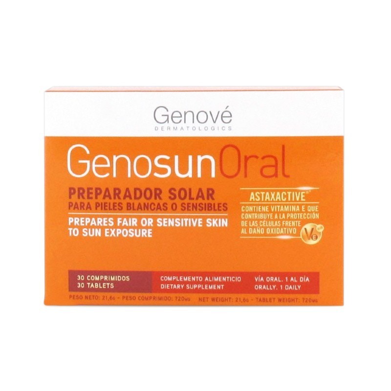 GENOSUN ORAL 30 COMPRIMIDOS