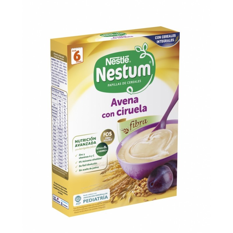 NESTLE NESTUM AVENA CIRUELAS 250 GR