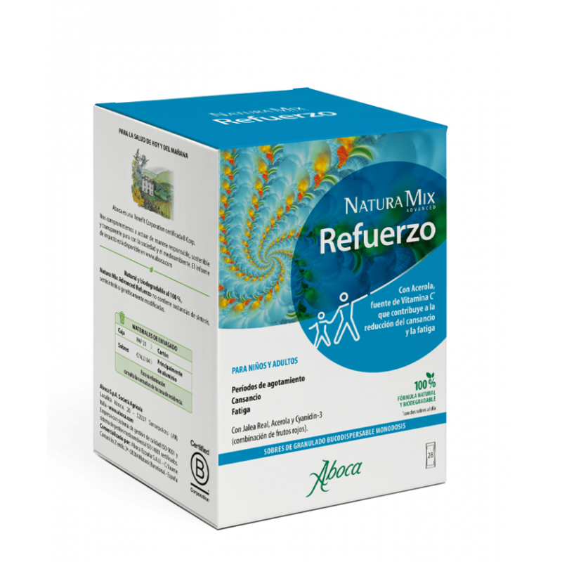 ABOCA NATURA MIX ADVANCED REFUERZO 20 SOBRES MONODOSIS BUCODISPERSABLES