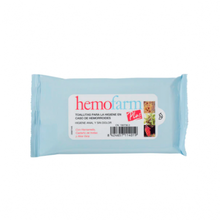  HEMOFARM PLUS TOALLITAS 20 UDS 