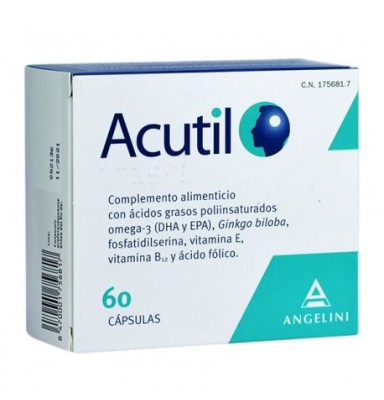 ACUTIL 60 CÁPSULAS