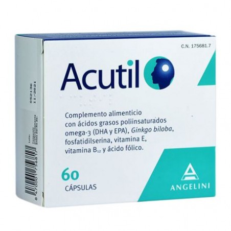  ACUTIL 60 CÁPSULAS 