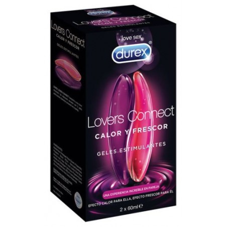  DUREX PLAY GEL LOVERS CONNECT 2X60 ML 