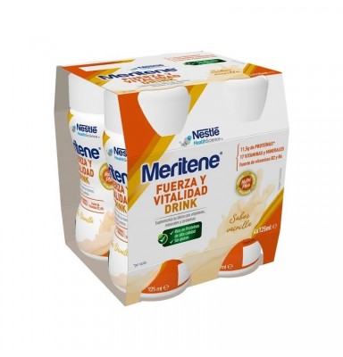 MERITENE DRINK VAINILLA 4X125 ML