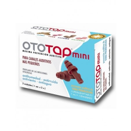  OTOTAP TAPONES OÍDOS GOMA MOLDEA MINI 2U 