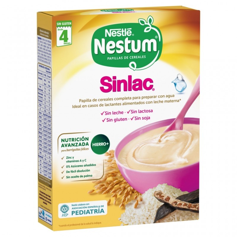 NESTLE EXPERT SINLAC CEREALES 250 GR