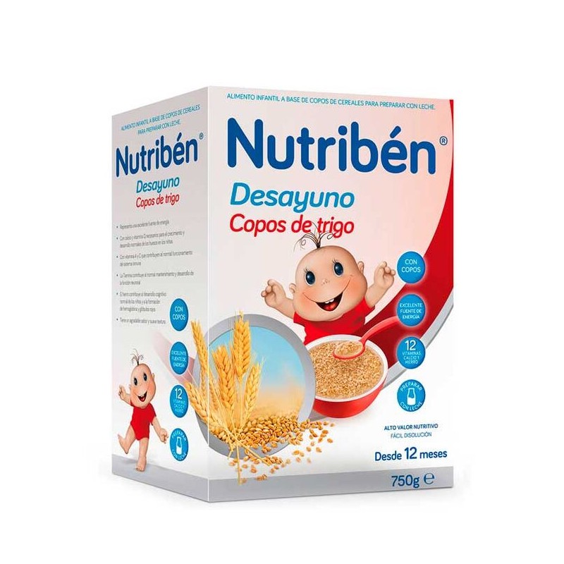 NESTLÉ DESAYUNO COPOS TRIGO 750 G