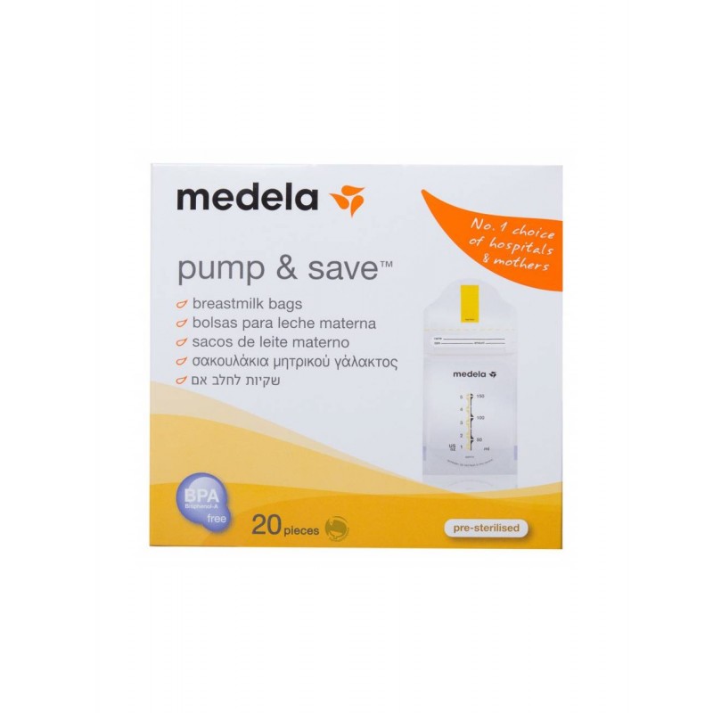 MEDELA BOLSAS LECHE MATERNA 20 UDS