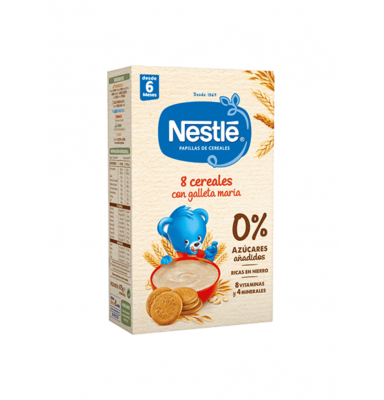 NESTLE 8 CEREALES GALLETA 600 GR