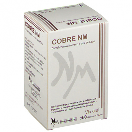  NM COBRE 60 CÁPSULAS 