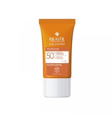 RILASTIL SUN SYSTEM 50+ COLOR 50ML SUNLAUDE