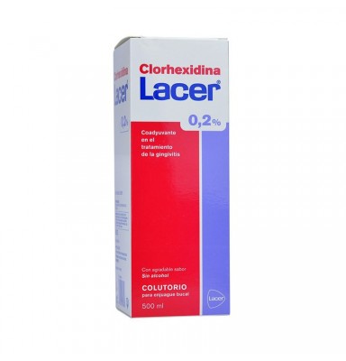 LACER COLUTORIO CLORHEXIDINA 0,2% 500ML