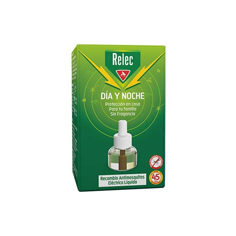 RELEC DÍA Y NOCHE RECAMBIO PARA DIFUSOR ANTIMOSQUITOS ELÉCTRICO 35ML