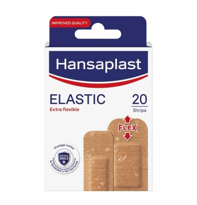 HANSAPLAST ELASTIC EXTRA FLEXIBLE 20 APÓSITOS