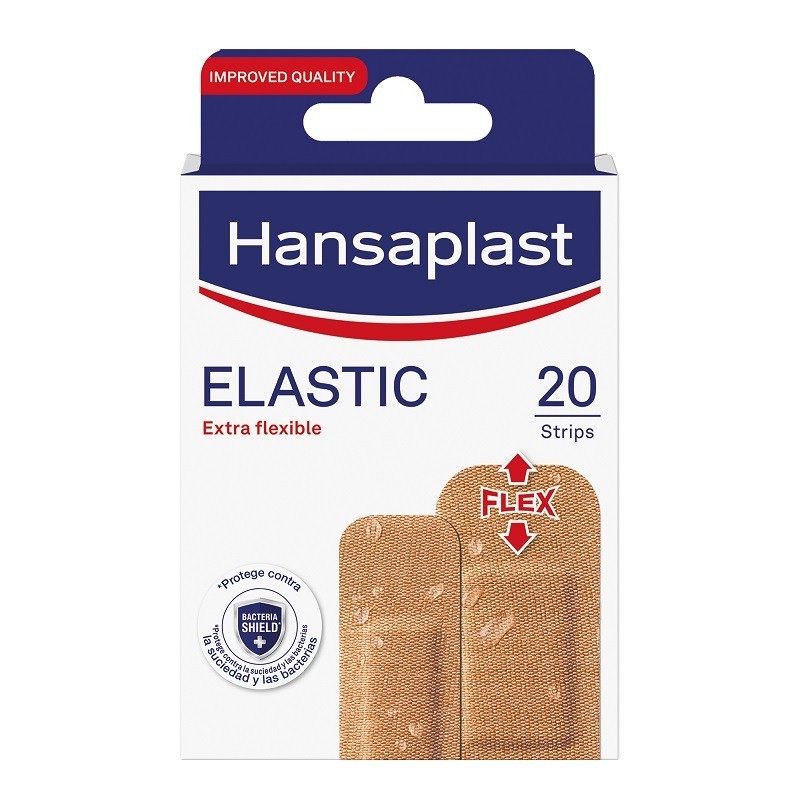 HANSAPLAST ELASTIC EXTRA FLEXIBLE 20 APÓSITOS