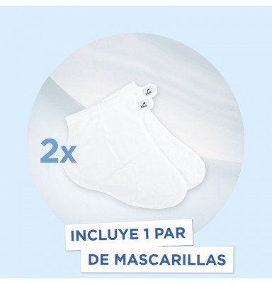 SCHOLL PEDIMASK MASCARILLA NUTRITIVA DE PIES 1 PAR MASCARILLA-CALCETÍN