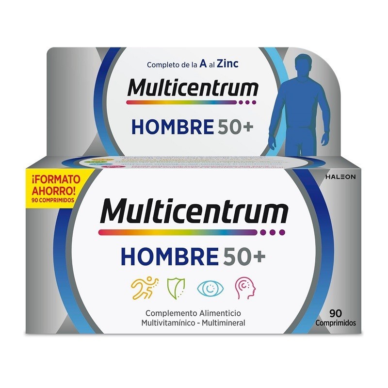 MULTICENTRUM HOMBRE 50+ (90 COMPRIMIDOS)