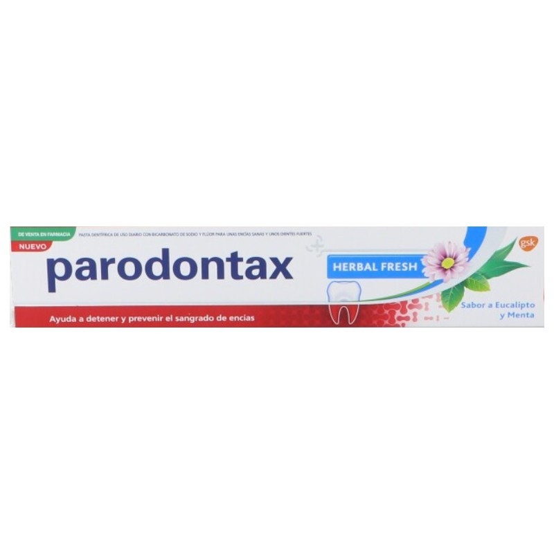 PARODONTAX DENTÍFRICO HERBAL FRESH 75ML