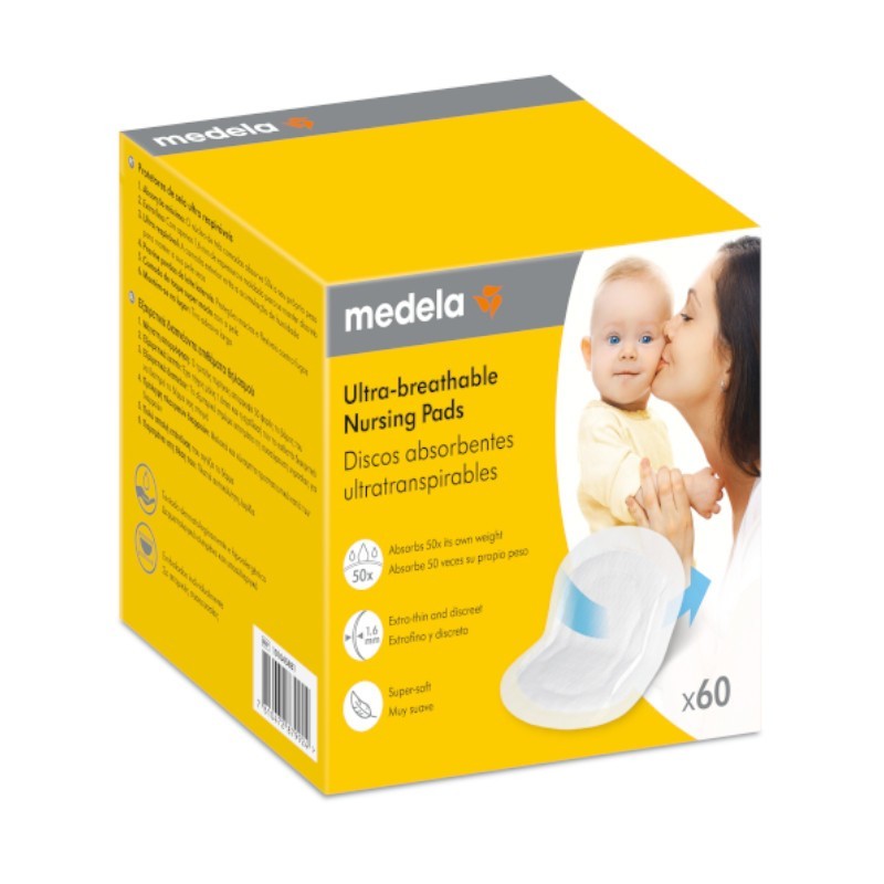 MEDELA DISCOS ABSORBENTES DESECHABLES ULTRATRANSPIRABLES 60 UDS MEDELA DISCOS ABSORBENTES DESECHABLES ULTRATRANSPIRABLES 60 UDS