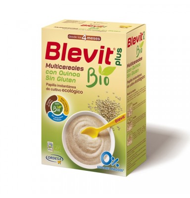 BLEVIT PLUS BIO MULTICEREALES QUINOA SIN GLUTEN 250GR