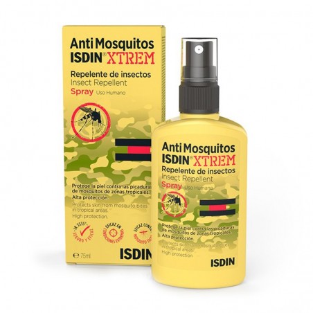  ISDIN ANTIMOSQUITOS XTREM SPRAY REPELENTE DE INSECTOS 75ML 