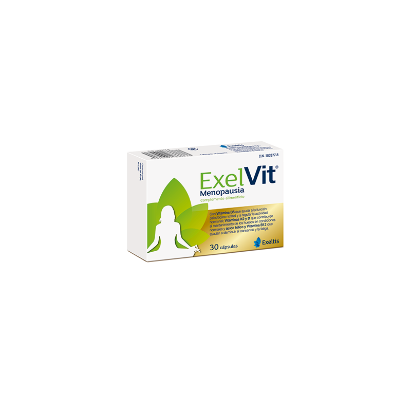 EXELVIT MENOPAUSIA 30 CÁPSULAS