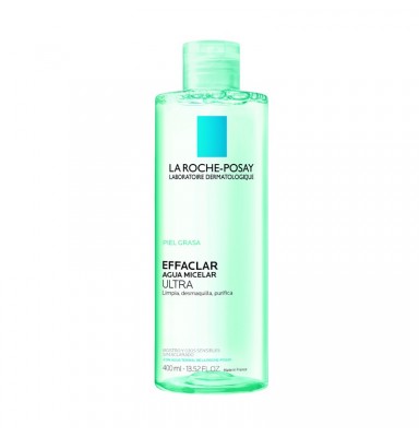 EFFACLAR AGUA MICELAR ULTRA PIEL GRASA 400ML - LA ROCHE POSAY