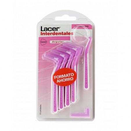  LACER INTERDENTAL ANGULAR ULTRAFINO 10 UNIDADES 