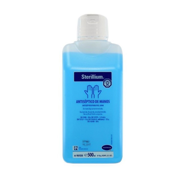 STERILLIUM ANTISÉPTICO MANOS SOLUCIÓN HIDRO-ALCOHÓLICA 500ML