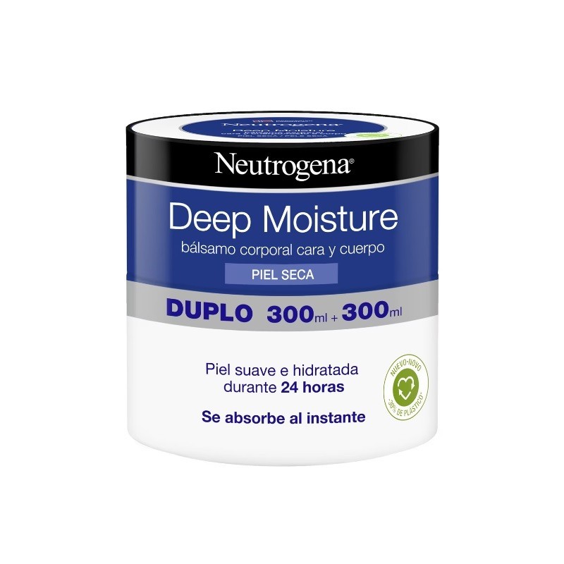 NEUTROGENA DUPLO HIDRATACIÓN PROFUNDA CARA Y CUERPO 2X300ML