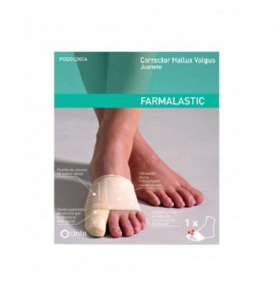 FARMALASTIC CORRECTOR HALLUX VALGUS JUANETE TALLA GRANDE