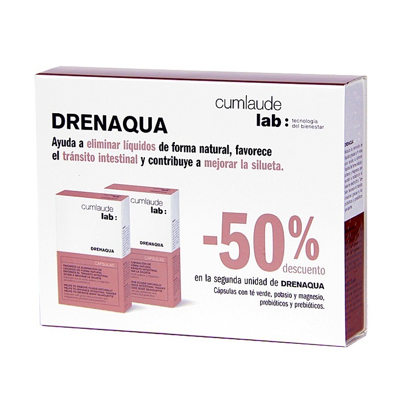 CUMLAUDE LAB DRENAQUA PACK 2X30 CÁPSULAS