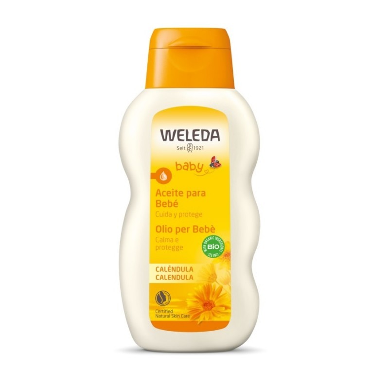 WELEDA ACEITE CORPORAL CALÉNDULA BEBÉ 200ML