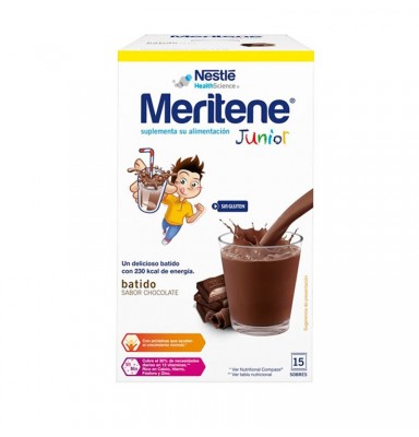 MERITENE JUNIOR CHOCOLATE 15 SOBRES