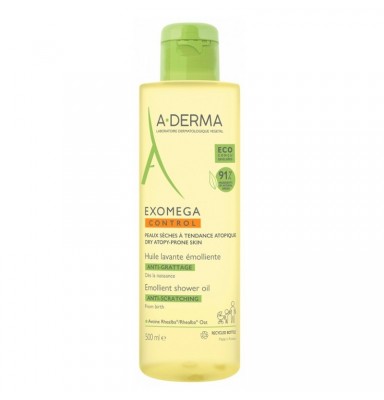 A-DERMA EXOMEGA ACEITE DE DUCHA BAÑO 500ML