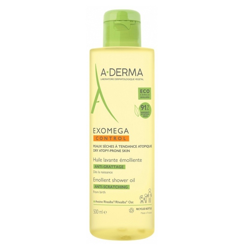 A-DERMA EXOMEGA ACEITE DE DUCHA BAÑO 500ML