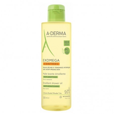  A-DERMA EXOMEGA ACEITE DE DUCHA BAÑO 500ML 