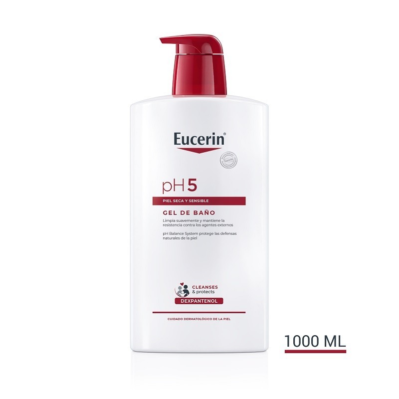 EUCERIN PH5 GEL BAÑO 1000 ML