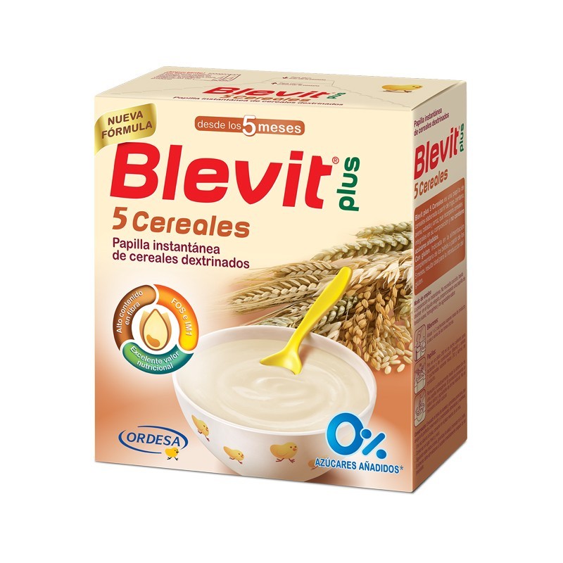 BLEVIT PLUS 5 CEREALES 600 GR