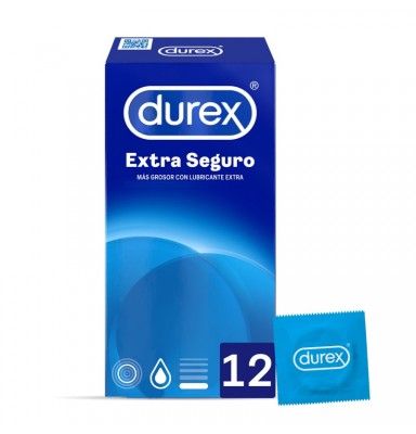 DUREX EXTRA SEGURO 12 UNIDADES