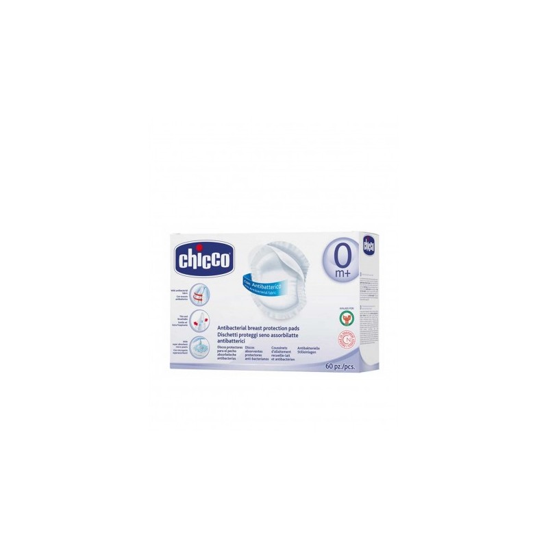 CHICCO DISCOS SENSITIVE 60 UDS