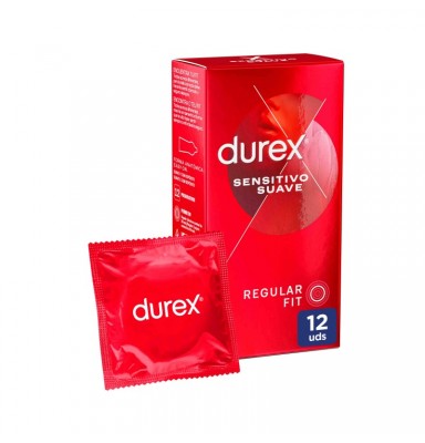 DUREX SENSITIVO SUAVE 12 UNIDADES