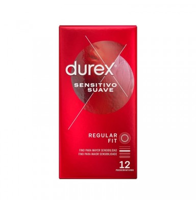 DUREX SENSITIVO SUAVE 12 UNIDADES